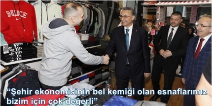Başkan Kurnaz Esnaf Ziyareti İle Talepleri ve Sorunları Yerinde Dinledi